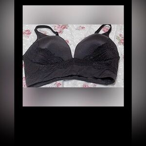 Shimera Lacey pullover bra in black color Size 36D